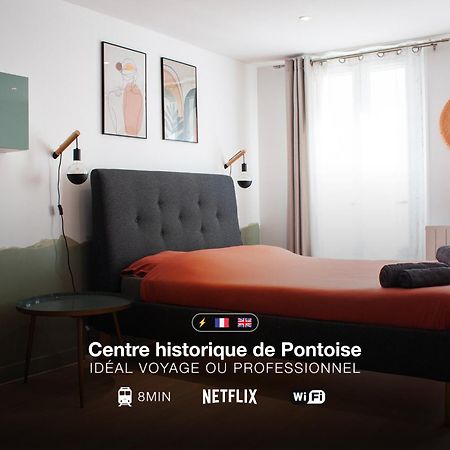 Studio Cosy En Plein Coeur Historique De Pontoise Leilighet Eksteriør bilde
